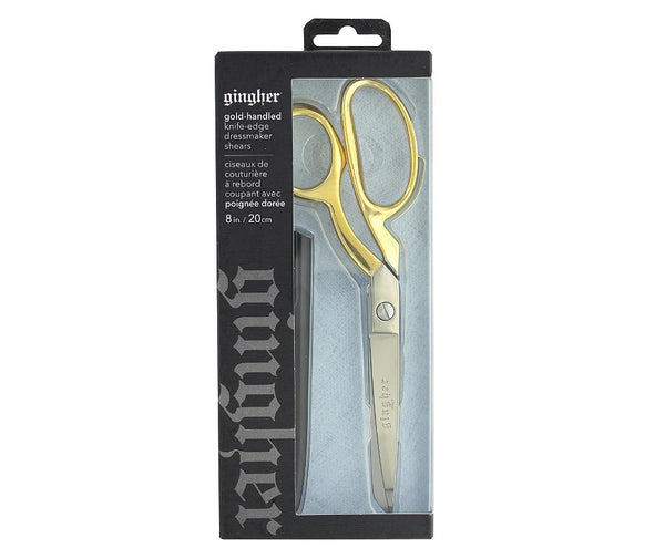 Dressmaker'S Fabric Scissors - 8 Stainless Steel Shears - Sharp Knife Edge Fabric  Shears with Protective Sheath