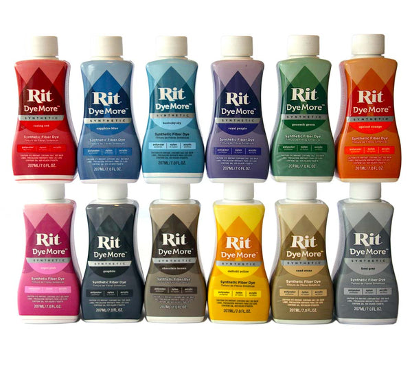  Synthetic Rit Dye Liquid Sampler Kit- Wide Selection