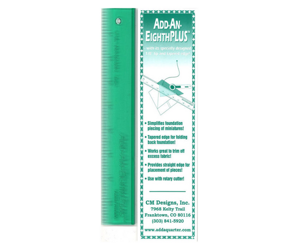 Add An-Eighth Ruler 1in x 6in