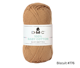 DMC 100% Baby Cotton 50g - Various Colours