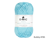 DMC 100% Baby Cotton 50g - Various Colours