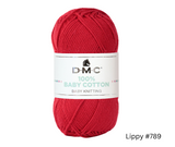 DMC 100% Baby Cotton 50g - Various Colours