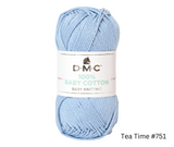 DMC 100% Baby Cotton 50g - Various Colours