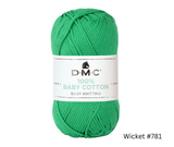 DMC 100% Baby Cotton 50g - Various Colours