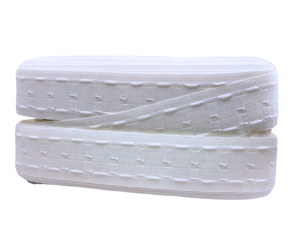 Curtain Tape White 55mm x 0.1m