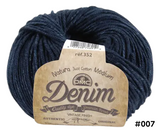 DMC Natura Denim Cotton 50g - Various Colours