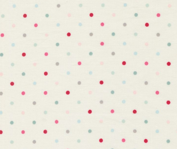 Dotty Dot multi 100% Cotton - 10cm Increments