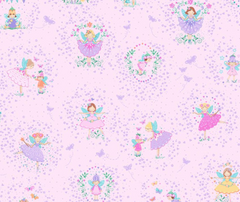 Fairy Dust Friends - 100% Cotton Fabric - 10cm Increments