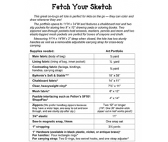 Fetch Your Sketch - ByAnnie Pattern