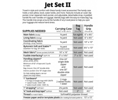 Jet Set II - ByAnnie Pattern