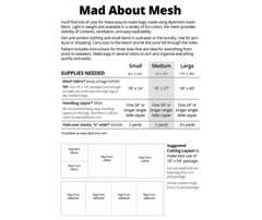 Mad About Mesh - ByAnnie Pattern