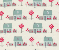 My Summer House Cream 100% Cotton - 10cm Increments