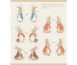 The Tale of Reter Rabbit and Friends Softies (90cm Panel) 100% Cotton