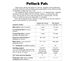 Potluck Pals - ByAnnie Pattern