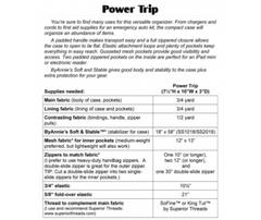 Power Trip - ByAnnie Pattern