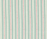 Summer Stripe Aqua 100% Cotton - 10cm Increments