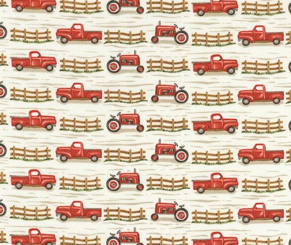 Willows Farm Trucks and Tractors Cloud - 10cm Increments