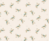 Tale of Peter Rabbit Tossed Cream  100% Cotton - 10cm Increments