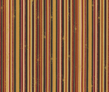 We Love Christmas - Stripes - Multi - 100% Cotton - 10cm Increments