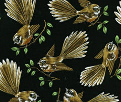 Fantails 100% Cotton Fabric - 10cm Increments