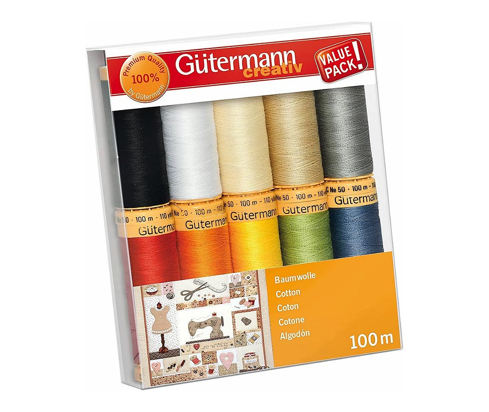 Gutermann Cotton Sewing Thread Set Col.1 – Sew It