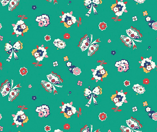 Liberty Carnaby Collection 100% Cotton Fabric - 10cm Increments